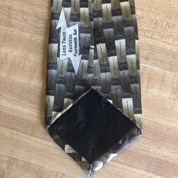 Grateful Dead - Rectangular Pattern Silk Tie - Picture 4 of 5